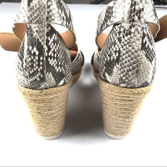 Treasure & Bond Poppy Espadrille Wedge Sandals Size 9 - Picture 8 of 10